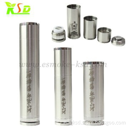 Mechanical Clone Mod Turtle Ship mod 18650 battery mod